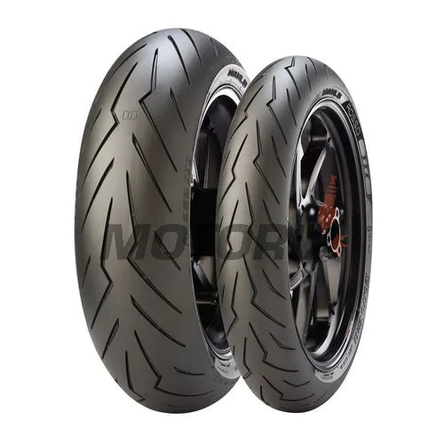 Přední silniční pneumatika -PIRELLI MOTOR- 120/70ZR17, DIABLO ROSSO III D