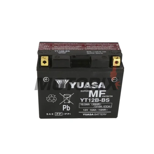 Akumulátor -YUASA- YT12B-BS, 11Ah 12V