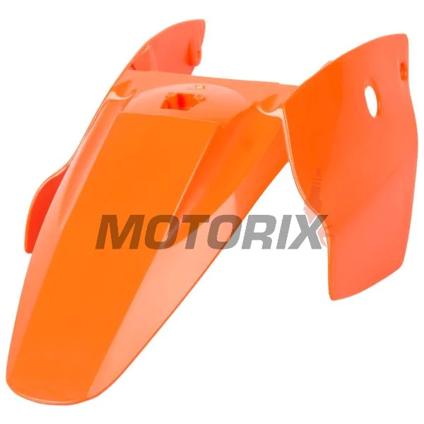 Zadní blatník/kapotáž -POLISPORT- oranžový, KTM SX 65 2002-2008