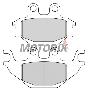 Brzdové destičky -FERODO- FDB2184P, Adly 300-500cc ATV, Arctic Cat DVX 250, CPI XS 250, Kawasaki KVF Brute Force 300, Kymco KXR/MXU/Maxxer 250-700cc, Yamaha MT 125 & YZF-R125 125cc (2004-2018)