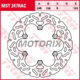 Brzdový kotouč -TRW- MST247RAC, 245mm, Ducati Monster 750 + Yamaha FZR/FZS/RD/TDM/TRX/XJ/XJR/XT/YP/YZF/R1 (1984-2016)