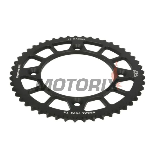 Zadní rozeta -JT- JTA895,49BLK, 49 zubů, černý, hliníkový, Gas Gas MC 85 2022-2026, Husqvarna TC 85 2015-2024, KTM SX 105 2007-2011, SX 85 2004-2026, XC 105 2008-2009