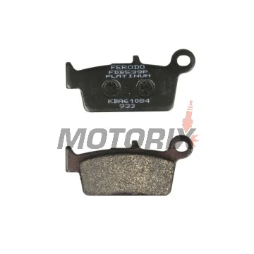 Brzdové destičky -FERODO- FDB539P, Gas Gas EC/MC, Honda CR/XR, Kawasaki KLX/KX, Suzuki DR/DR-Z/RM, Yamaha YZ 125-650 1987-2012