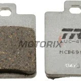Brzdové destičky -TRW- MCB695EC, CPI GTR (2002-2006); Derbi Sonar (2010-2012); Gilera Runner/Runner SP (1999-2005), Stalker (1997-2005); Peugeot Tweet (2010); Piaggio Fly (2006-2014), Zip/Zip II (2000-2010)