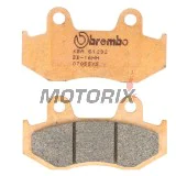 Brzdové destičky -BREMBO- 07055XS, Suzuki Burgman AN250/AN400 1998-2003