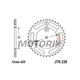 Zadní rozeta -JT- JTR239,42, 42 zubů, ocelový, Honda MBX 50 1985, 1987, MT 50 1980-1981, MTX 50 1985-1990, NS 50 1990