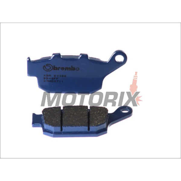 Brzdové destičky -BREMBO- 07HO2711, Buell Cyclone/Lightning/Thunderbolt/Ulysses, Honda CB-1/Deauville/Hawk/Revere/Dominator/Transalp/Africa Twin, Triumph America/Daytona 955i/Street Triple 675/TT600 (1988-2012)