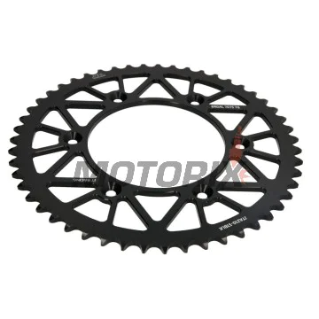 Zadní rozeta -JT- JTA210,51BLK, 51 zubů, černý, hliníkový, Honda CR 125 1979-2007, CR 250 1984-2008, CR 500 1984-1991, CRF 150 2003-2018, CRF 230 2003-2017, CRF 250 2002-2021, CRF 450 2002-2022, CRM 250 1991, 1997-1999, XR 250/400 1996-2004