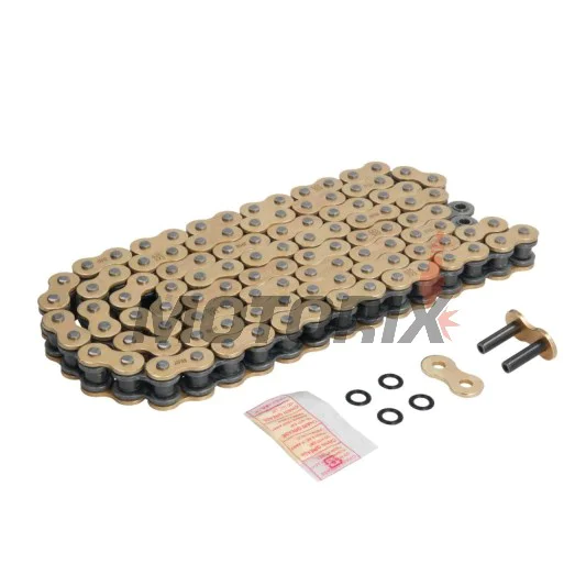 Řetěz -DID- 525VX3G&B-110, velikost 525, 110 článků, zesílený, zlatá/černá