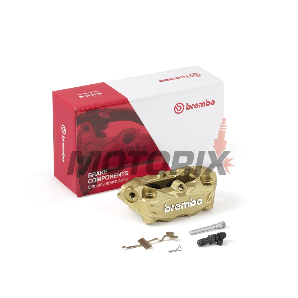 Brzdový třmen -BREMBO- Aprilia Caponord, Tuono V4; BMW F800, R1200; Ducati Hypermotard, Monster, Panigale; MV Agusta 800 series; Triumph 765/900/1200.
