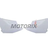 Zadní boční plasty -POLISPORT- bílé, YAMAHA YZ 125/250 2022-2023