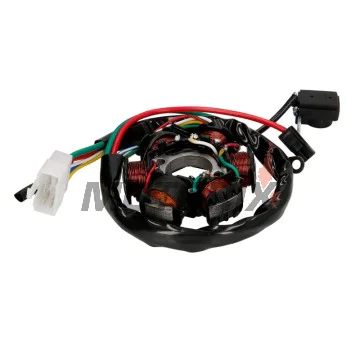 Stator (hvězda) -MOTORIX- 6 Cívek, Honda Dio, Kymco ZX, KB, Peugeot 50cc 2T