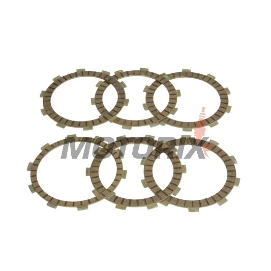 Sada spojkových lamel -FERODO- FCD0115, Honda CRM 125 1990-1999, Honda NSR 125R 1989-2003, Honda NV400C Steed 1992-1997, Honda TRX 350TE FourTrax ES 2005-2006, Honda VT500 Shadow 1983-1985
