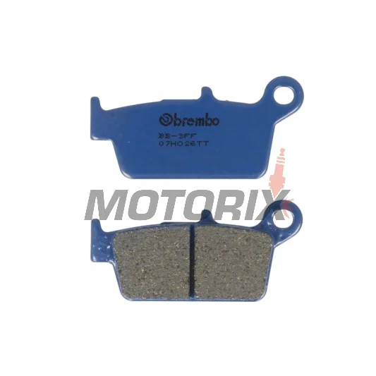 Brzdové destičky -BREMBO- 07HO26TT, Gas Gas EC/MC/FSE/FSR, Honda CR/CRF/XR, Kawasaki KLX/KX, Suzuki DR-Z/RM, TM EN/MX, Yamaha WR/YZ (1989-2022)