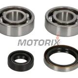 Sada ložisek a gufer klikové hřídele -HOT RODS- KTM 50 SX (13-23); 50 SX Mini (13-23); MC 50 (21-23); TC 50 (17-23); TC 50 Mini (18-23)