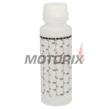 Měrka oleje -POLISPORT- dávkovač pro 2taktní olej, s grafit, 250ml