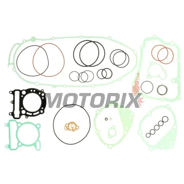 Kompletní sada těsnění motoru -ATHENA- Aprilia Leonardo 250 1999-2004, Benelli Velvet 250 1999-2003, Malaguti Madison 250 1999-2001, MBK YP 250 2000-2001, Yamaha VP 250 2007-2012, YP 250 1996-2003/2005-2012