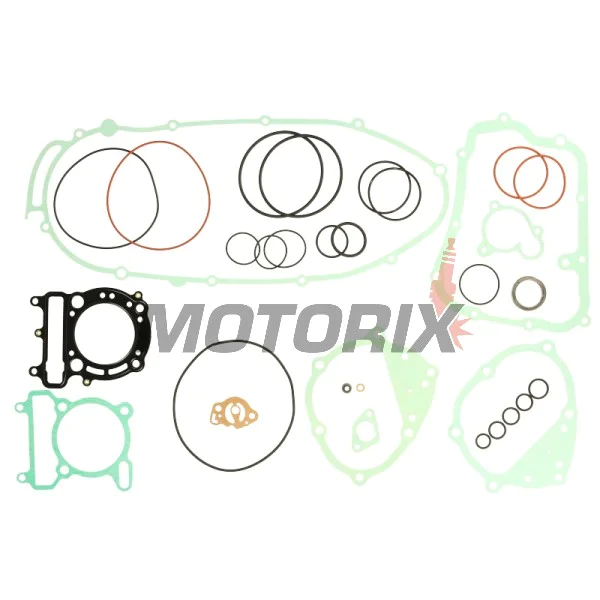 Kompletní sada těsnění motoru -ATHENA- Aprilia Leonardo 250 1999-2004, Benelli Velvet 250 1999-2003, Malaguti Madison 250 1999-2001, MBK YP 250 2000-2001, Yamaha VP 250 2007-2012, YP 250 1996-2003/2005-2012
