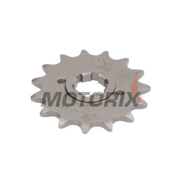 Přední pastorek -JT- JTF575,15, 15 zubů, Yamaha FZR 400 1987, SRX 600 1986-1994, TT 250 1989-1992, TT 350 1986-1992, TT 600 1983, 1996-2001, XT 400 1983-1984, XT 550 1982-1983, XT 600 1984-1988