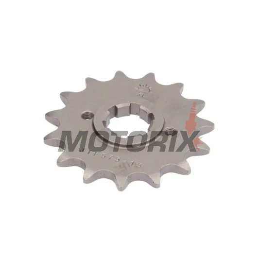 Přední pastorek -JT- JTF575,15, 15 zubů, Yamaha FZR 400 1987, SRX 600 1986-1994, TT 250 1989-1992, TT 350 1986-1992, TT 600 1983, 1996-2001, XT 400 1983-1984, XT 550 1982-1983, XT 600 1984-1988