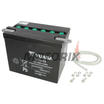 Akumulátor -YUASA- YHD-12, 30Ah 12V