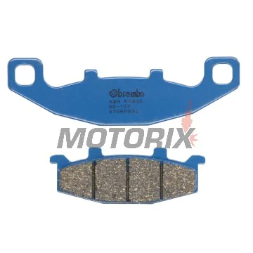 Brzdové destičky -BREMBO- 07KA0933, Kawasaki ER/EX/GPX/GPZ/GTR/KDX/KL/KLE/KR-1/ZL/ZR/ZRX/ZX/ZXR/ZZR/Suzuki Across/DR/GS/GSF/GSX/SW1/VX (1983-2006)