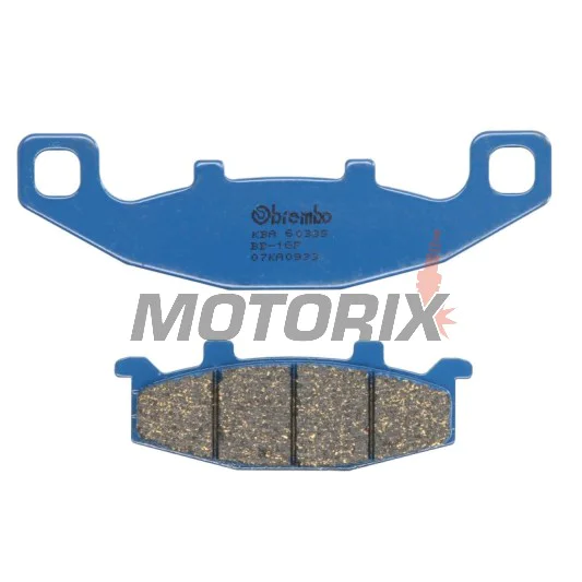Brzdové destičky -BREMBO- 07KA0933, Kawasaki ER/EX/GPX/GPZ/GTR/KDX/KL/KLE/KR-1/ZL/ZR/ZRX/ZX/ZXR/ZZR/Suzuki Across/DR/GS/GSF/GSX/SW1/VX (1983-2006)