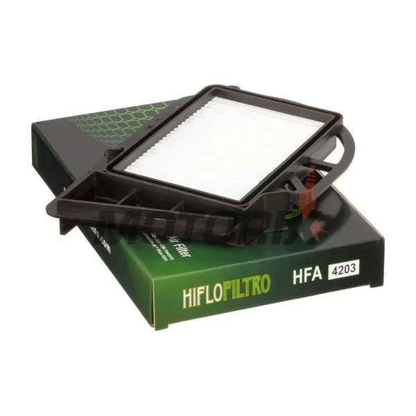 Vzduchový filtr -HIFLO FILTRO- HFA4203, Yamaha X-Max/Majesty/X-City 250-300, MBK Skyliner, Malaguti Password, Italjet Jupiter (2000-2016)