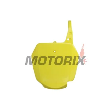 Motokrosová maska/tabulka startovního čísla -POLISPORT- žlutá, SUZUKI RM 85 2002-2023