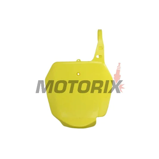 Motokrosová maska/tabulka startovního čísla -POLISPORT- žlutá, SUZUKI RM 85 2002-2023