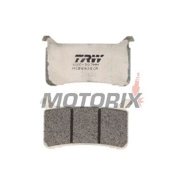 Brzdové destičky -TRW- MCB893SCR, závodní, Honda CB 650R/1000R/1100 EX/RS Neo Sports Cafe, CBR 600RR/650R/1000RR Fireblade, CMX 1100 Rebel, VFR 800F/Crossrunner - 600/650/800/1000/1100cc, 2017-2025