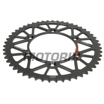 Zadní rozeta -JT- JTA808,51BLK, 51 zubů, černý, hliníkový, Kawasaki KLX 400 2003, Suzuki DR 350 1990-1999, DR-Z 250 2001-2007, DR-Z 400 2000-2017, RM 100 1979-1982, RM 125 1983-2012, RM 250 1987-2012, RM-X 250 1989-2001, RM-X 450 2010-2019
