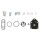 Opravná sada palivového kohoutu -ALL BALLS- Kawasaki EX 250 1990-1994, W 650 2000-2002, ZR 1100 1992-1995, ZR 550/750 1991-1994, Suzuki DR 125 1994-1996, DR 200 1996-2016, DR 250 1990-1995, DR 350 1990-1999, DR 650 1991-2017, GSF 1200 1996-2000