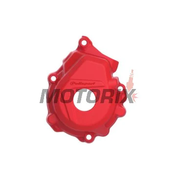 Chránič víka statoru -POLISPORT- červený, GAS GAS MC 250 2021-2024