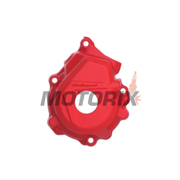 Chránič víka statoru -POLISPORT- červený, GAS GAS MC 250 2021-2024