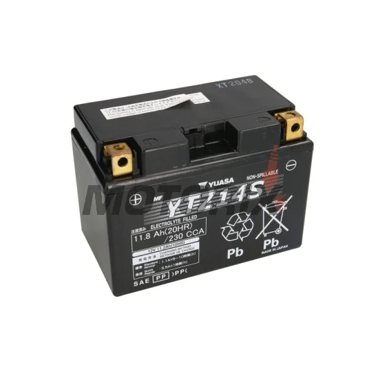 Akumulátor -YUASA- YTZ14S, 12Ah 12V
