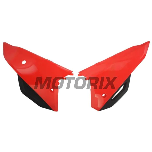 Zadní boční plasty -POLISPORT- červené, HONDA CRF 250/450 2021-2023