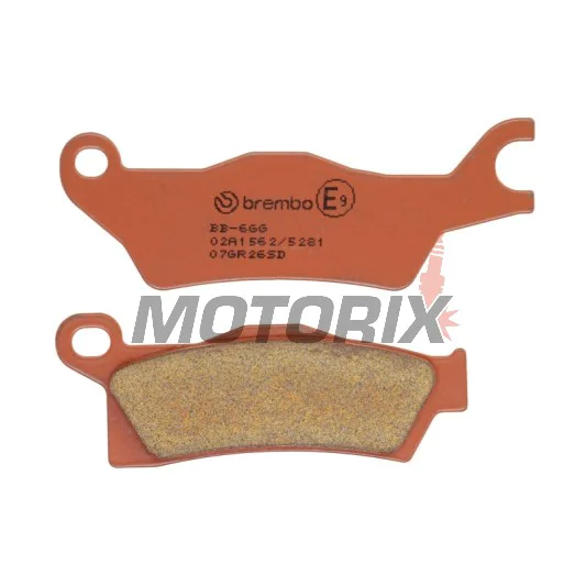 Brzdové destičky -BREMBO- 07GR26SD, BMW R80RT 1982-1984/Can-Am Outlander 500 EFI 2013-2015/Can-Am Renegade 500 EFI 2010-2015/Suzuki GSX400FE Katana 1981-1983