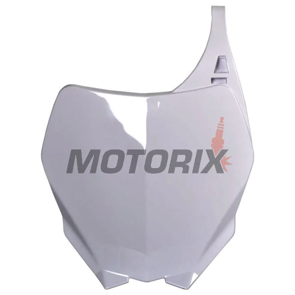Motokrosová maska/tabulka startovního čísla -POLISPORT- bílá, YAMAHA YZ 125/250/450 2006-2014