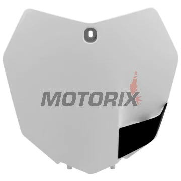 Motokrosová maska/tabulka startovního čísla -POLISPORT- bílá, KTM SX, XC 125-300 2013-2016
