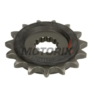 Přední pastorek -JT- JTF520,15RB, 15 zubů, s gumový tlumič, Cagiva Navigator 1000 2001-2005, Raptor 650 2001-2007, V-Raptor 650 2001-2007, Hyosung Comet 650 2006, 2010, GT 650 2004-2012, Kawasaki W 650 1999-2006, ZR 750 1991-1994, ZR-7 750 1999-2004