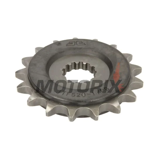Přední pastorek -JT- JTF520,17RB, 17 zubů, s gumový tlumič, Cagiva Navigator 1000 2001-2005, Raptor 650 2001-2007, V-Raptor 650 2001-2007, Hyosung Comet 650 2006, 2010, GT 650 2004-2012, Kawasaki W 650 1999-2006, ZR 750 1991-1994, ZR-7 750 1999-2004