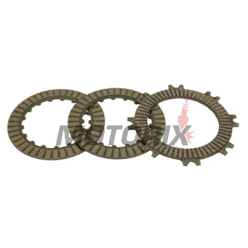 Sada spojkových lamel -TRW- MCC101-3, Honda CRF50F (2004-2016), CRF70/70F (2004-2012), ST50 Dax (1978-2000), XR50/50R (2000-2004), XR70 (1997-2003), Z50 Monkey/Monkey Cross (1979-1986)