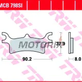 Brzdové destičky -TRW- MCB798SI, Polaris Scrambler 500 4WD, Sportsman 400/500/600/700/800/Big Boss 6x6/X2, Trail Blazer 250, Trail Boss 330, Xpedition 325 - 2002-2015