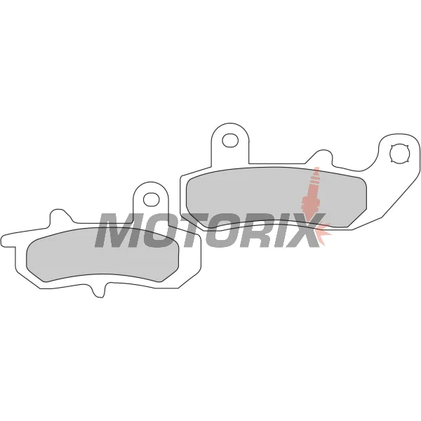Brzdové destičky -FERODO- FDB607P, Suzuki DR/RGV - DR650/650R/650RS/650RSE/650RE/650SE, DR750/800 Big, RGV250 - 250-800cc, 1989-2017