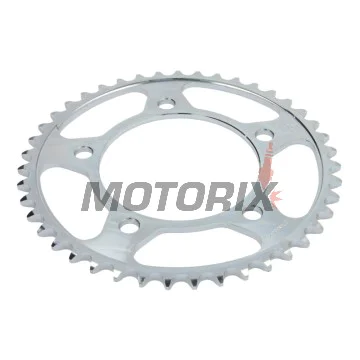 Zadní rozeta -JT- JTR1304,43, 43 zubů, ocelový, Honda CB 600 1998-2013, CB 650 2014-2019, CBF 500 2004-2008, CBF 600 2004-2013, CBR 600 1997-2000, 2011-2014, CBR 650 2014-2018, CBR 900 1996-1999, VT 750 1997-2007, 2010-2013