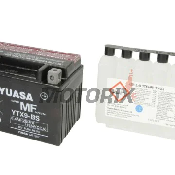 Akumulátor -YUASA- YTX9-BS, 8Ah 12V