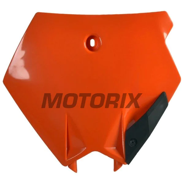 Motokrosová maska/tabulka startovního čísla -POLISPORT- oranžová, KTM XC 85/105 2008-2009