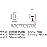Regulátor dobíjení -DZE- regulátor dobíjení, 12V, 25A, SUZUKI DR, GS, GSF, GSX 200-650 1986-2017