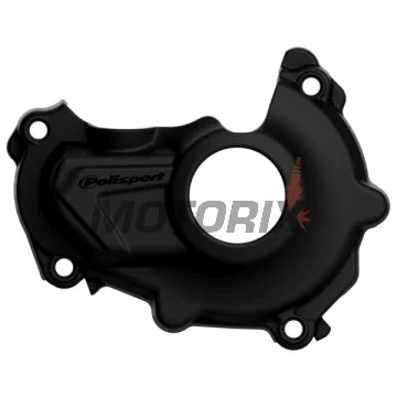 Chránič víka statoru -POLISPORT- černý, YAMAHA YZ 450 2014-2017